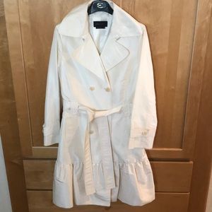 BCBG Maxaria very feminine and pretty trench coat